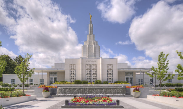 The Idaho Falls Idaho Temple was the first temple built in Idaho and is located on the picturesque ...