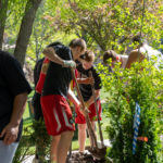 Students work at planting trees at Ashton Gardens.

May 12, 2021 

Colby Walker, KSL NewsRadio