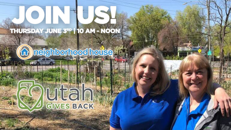 Utah Gives Back: Help us at Neighborhood House on June 3rd