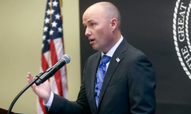 (Utah Governor Spencer Cox speaking at a COVID-19 briefing May 27, 2021.  Photo, KSL.com)...
