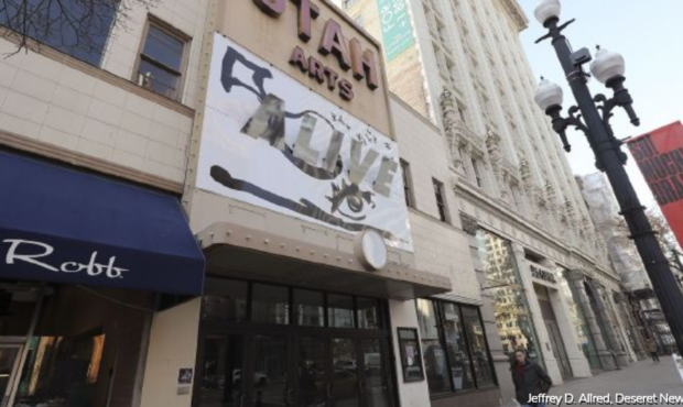 A group seeking to preserve a pair of historic downtown theatres is suing Salt Lake City. (PHOTO: J...