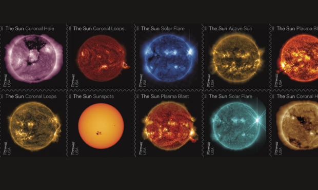 NASA Sun Stamps...