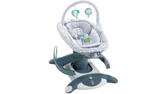 This photo provided by Consumer Product Safety Commission shows Fisher-Price 4-in-1 Rock ‘n Glide...