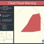 Weather advisory, flash flood warnings issued for parts of northern Utah