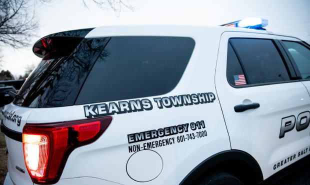 A Unified police vehicle is pictured in Kearns on Tuesday, March 9, 2021.

Spenser Heaps, Deseret N...