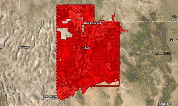 utah fire restrictions map...