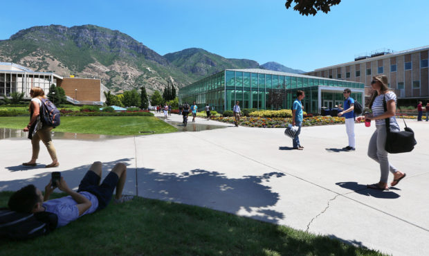 FILE --  Grad student creates 3D campus for master's project. 
Scott G Winterton, Deseret News...