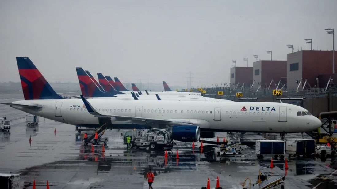 A Delta Airlines flight experiences turbulence, causing the injury of three passengers....