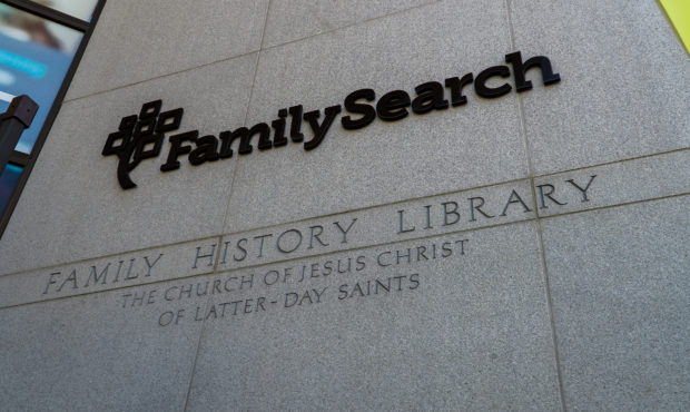 The Family History Library of The Church of Jesus Christ of Latter-day Saints in Salt Lake City on ...