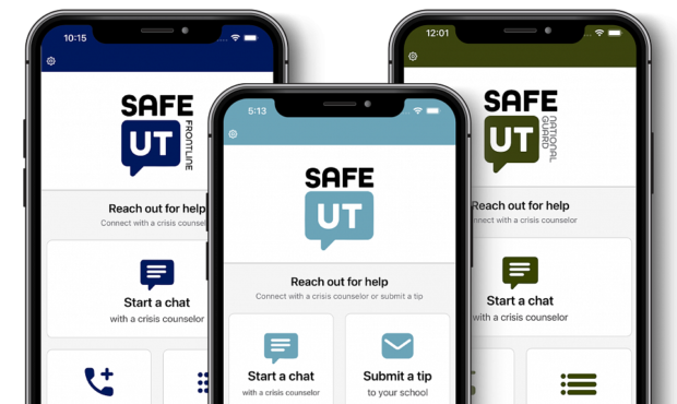 The SafeUT app got a new look on Friday. Photo: Courtesy of www.safeUT.org...