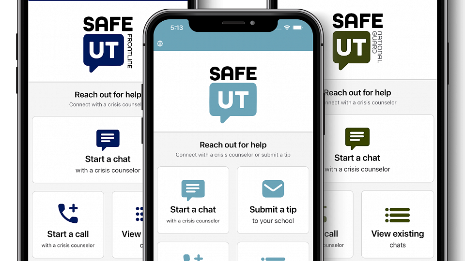 A smartphone app called SafeUT is saving lives every single day in the state of Utah, two to be exa...