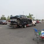 A truck crashed into the side of a Saratoga Springs Walmart Credit: Devri Granados
