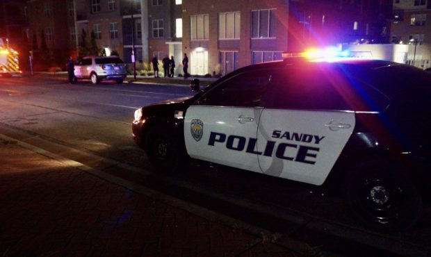 sandy shooting wounds two at apartment complex...