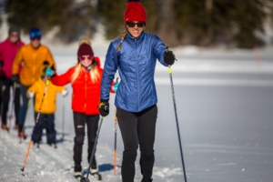 people learn to alpine ski in utah
