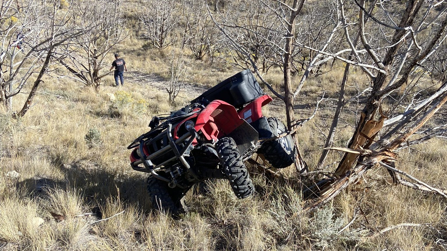 One injured in ATV/ Razor accident in Logan Canyon....