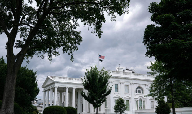 The White House is seen on July 3, 2021 in Washington, DC. - Washington, DC prepares to host the an...