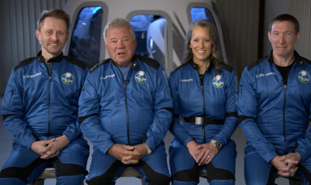 William Shatner, 90, is set to become the oldest person ever to travel to space.
Mandatory Credit:	...