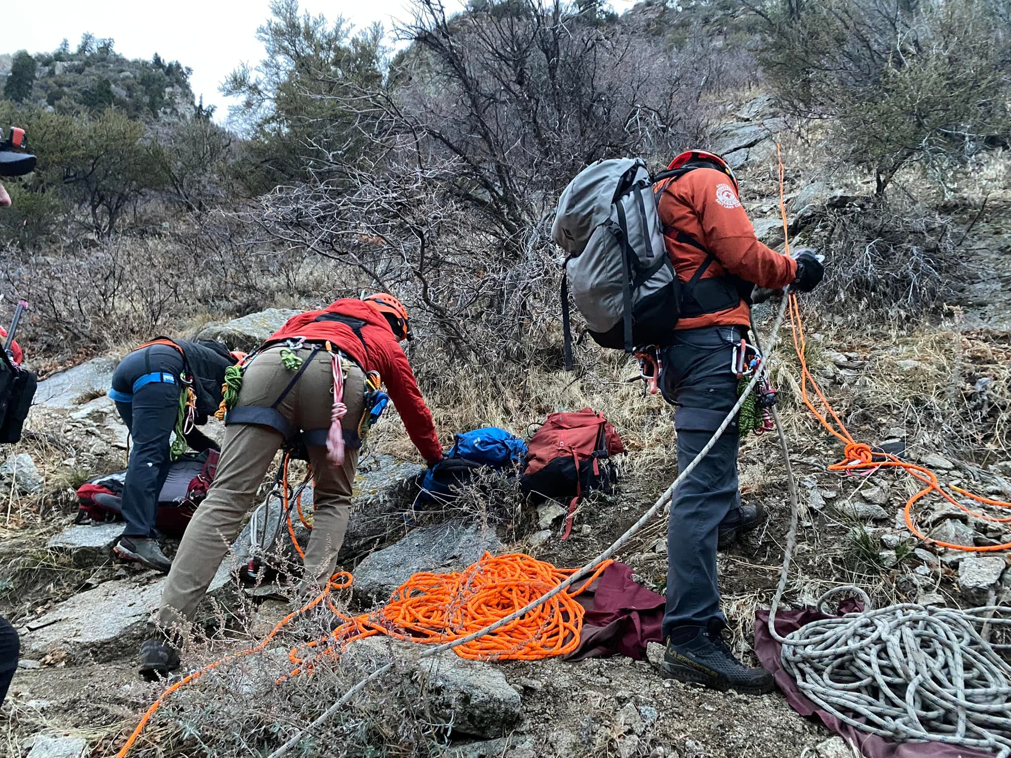 Salt Lake County Search and Rescue safely rescued a hiker  out of the Lisa Falls trail on Friday.
P...