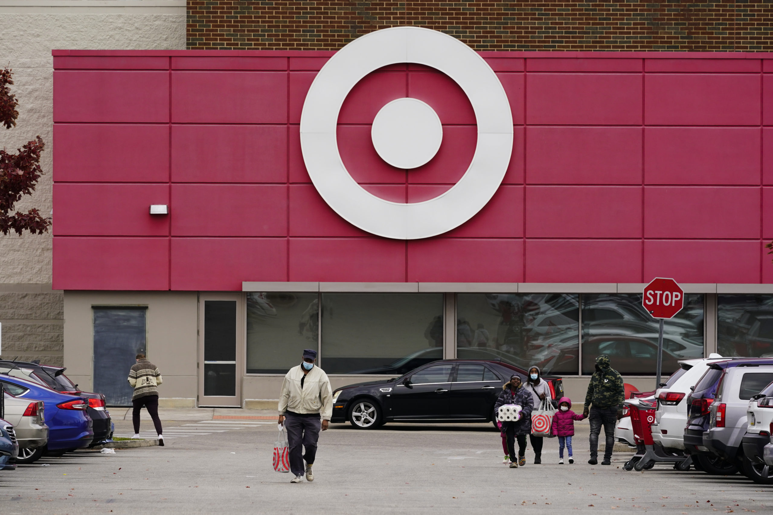 A Target store is shown in Philadelphia on Wednesday, Nov. 17, 2021. Target says having its stores ...