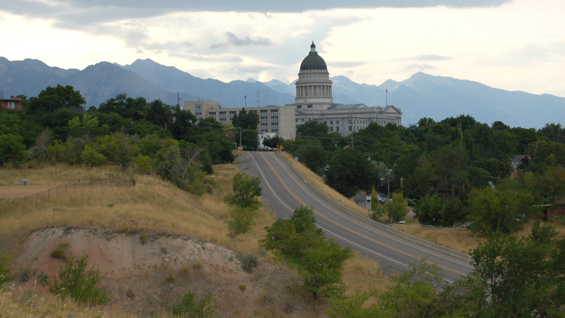 Victory Road towards the Utah State Capitol building. Photo: Tony Frates / flickr...