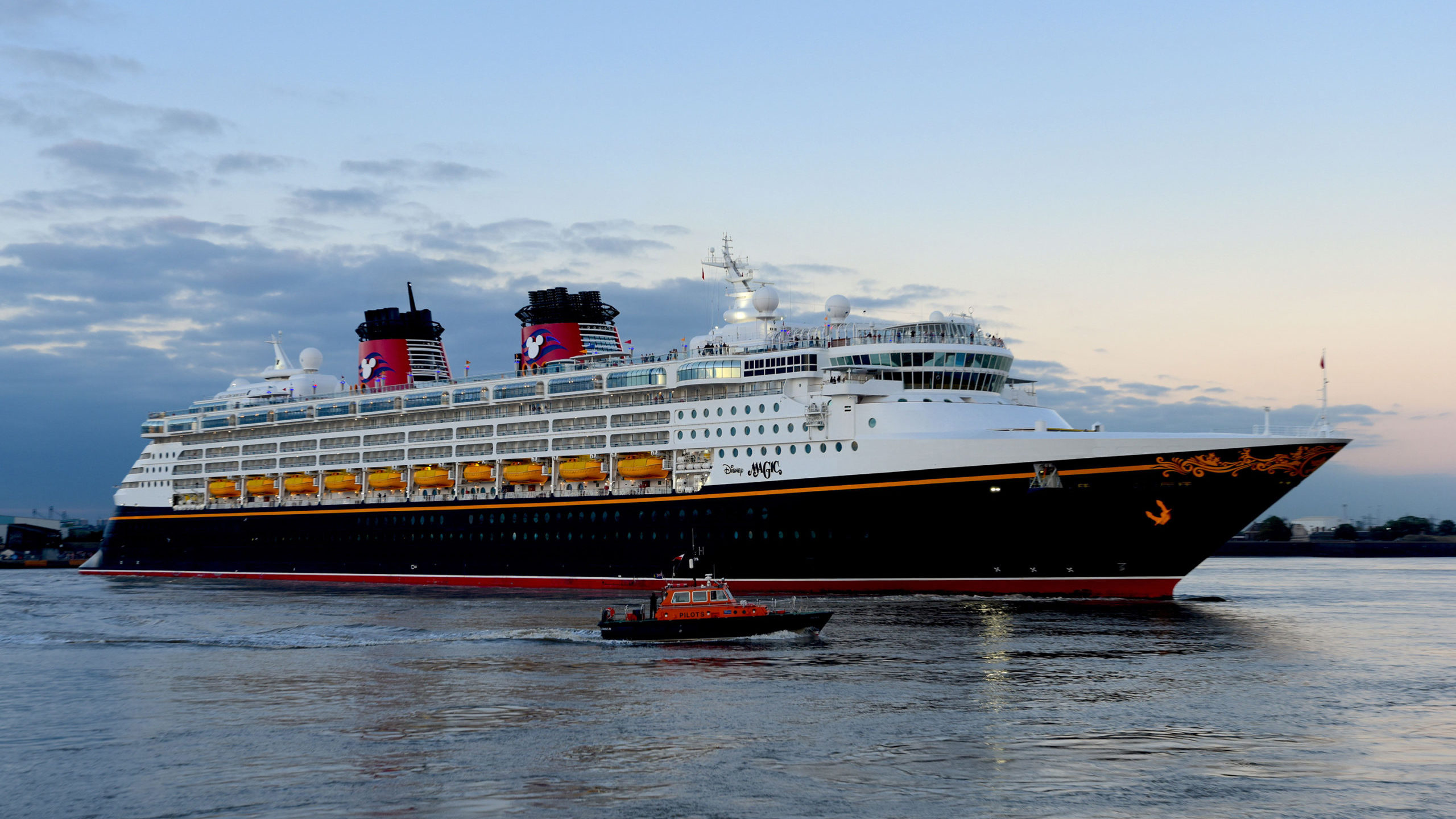 Mandatory Credit: Photo by Fraser Gray/Shutterstock (12465401k)
Disney Magic's cruises from Tilbury...