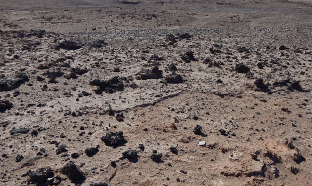 Atacama desert, where scientists believe a the site of an ancient comet crash that turned miles of ...