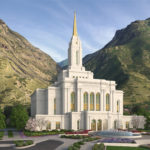 Provo Utah Temple redesign render.

(The Church of Jesus Christ of Latter-day Saints)
