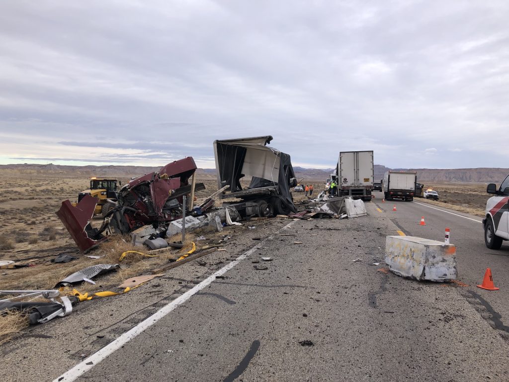 A head-on collision between two semi-trucks Monday morning on SR-191 killed both drivers
Photo cred...
