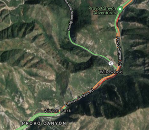 Traffic backups stacking where the road up Provo Canyon meets SR-92.