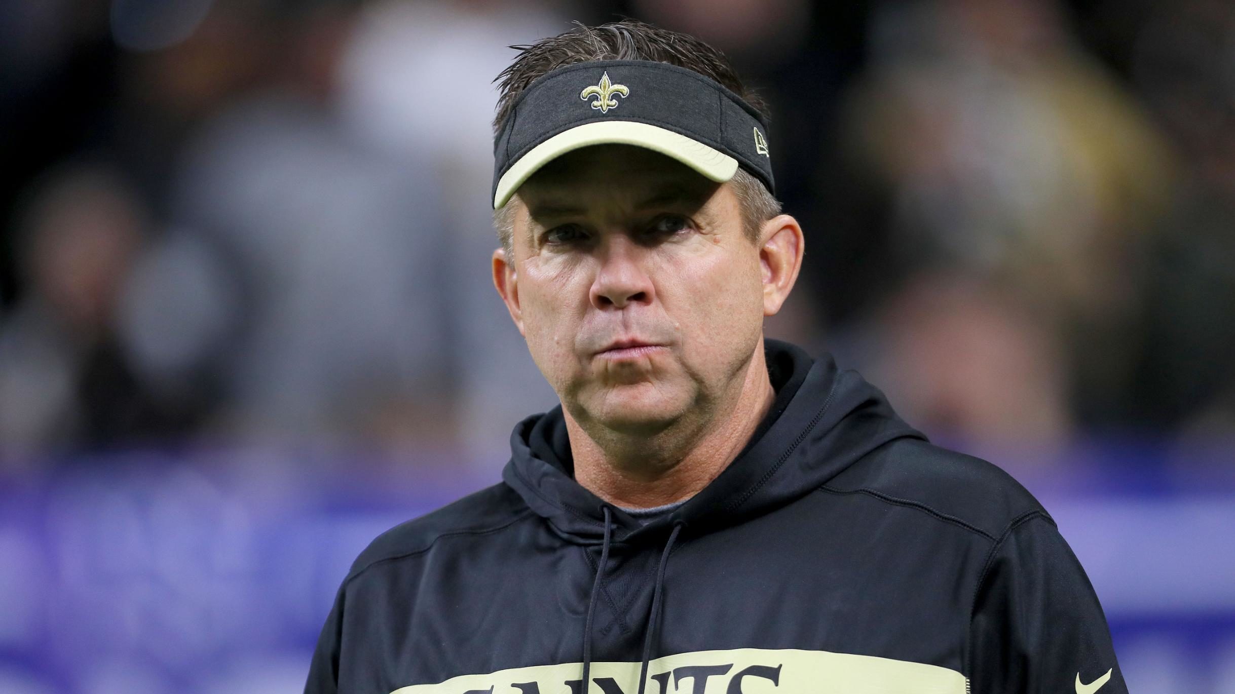 FILE: Sean Payton led the New Orleans Saints to an emotional Super Bowl win in the years after Hurr...