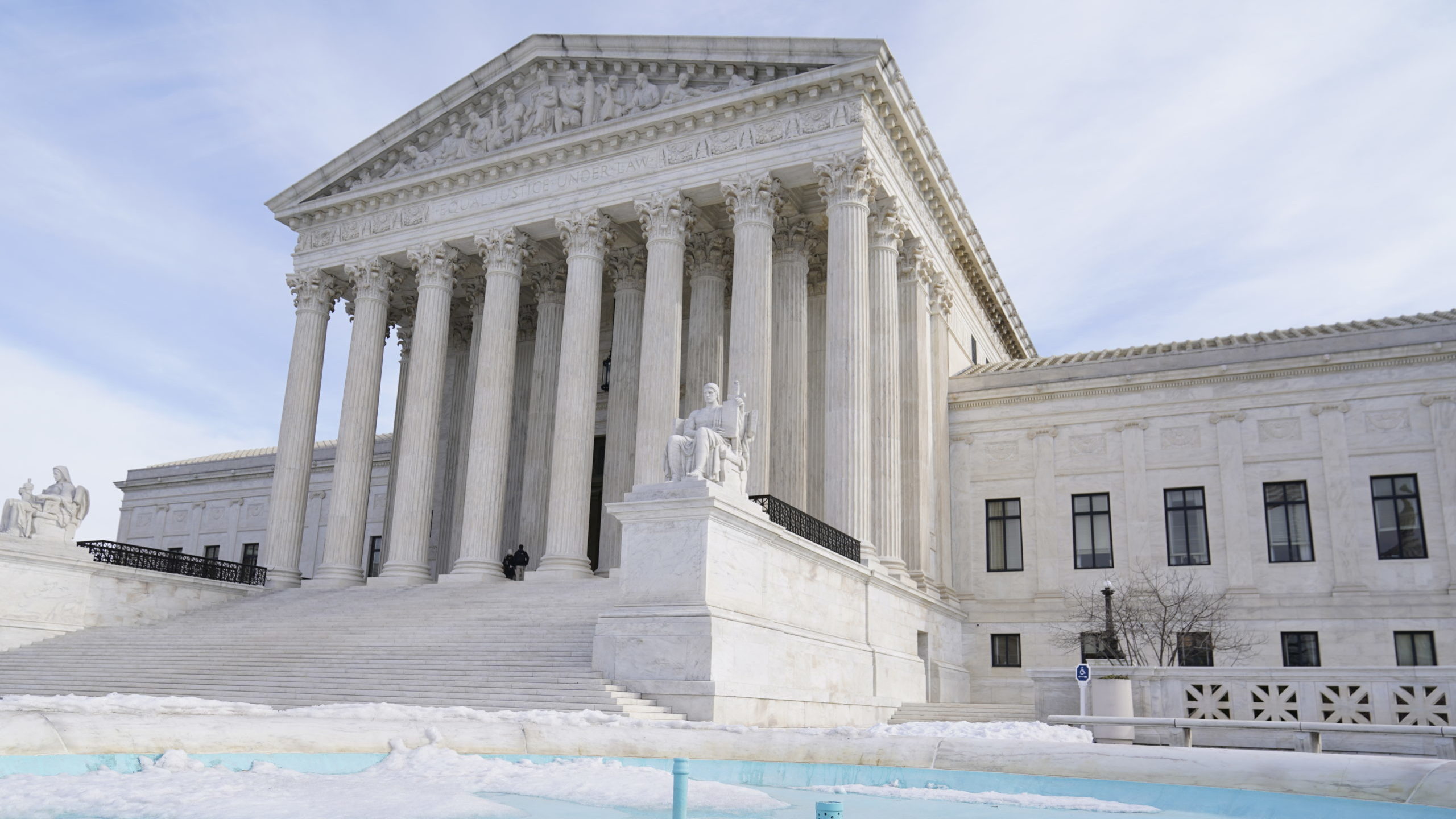 The U.S. Supreme Court on Wednesday, Jan.19, 2022, in Washington. In a rebuff to former President D...