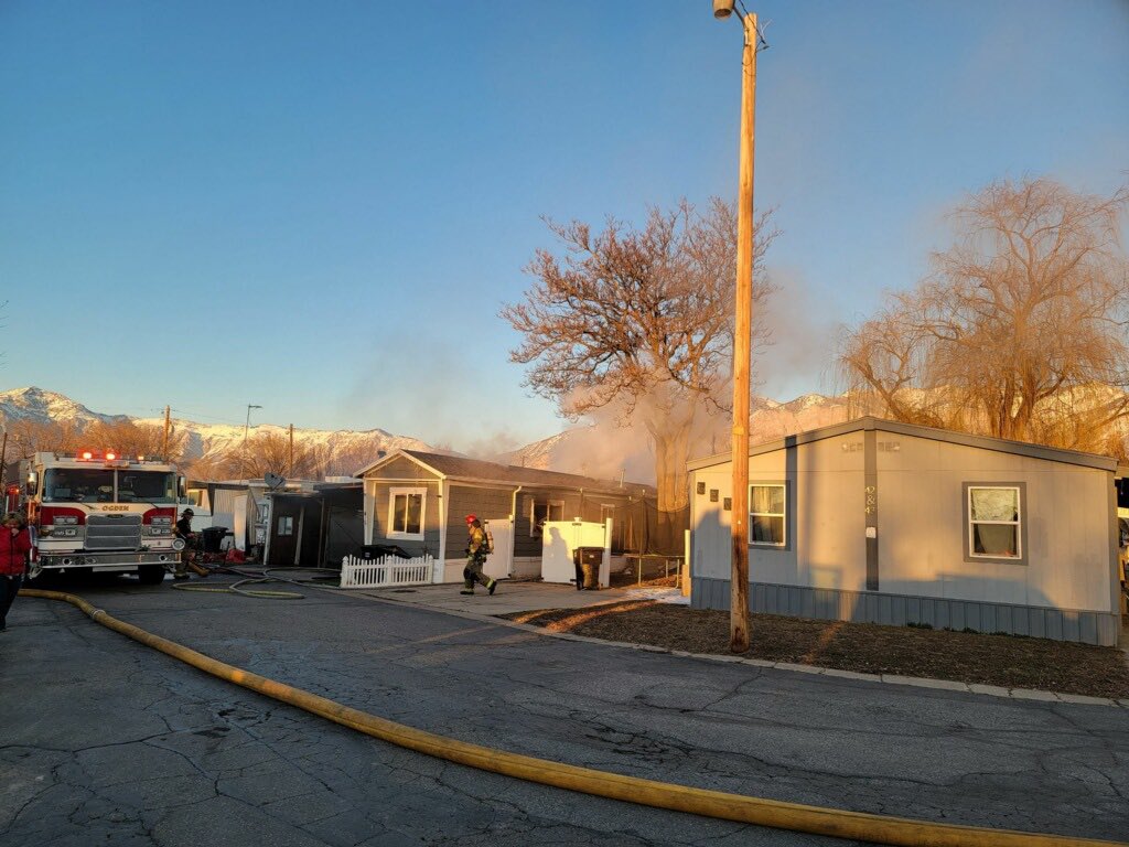 The Ogden Fire Department responded to a structure fire Friday evening that displaced four people. ...