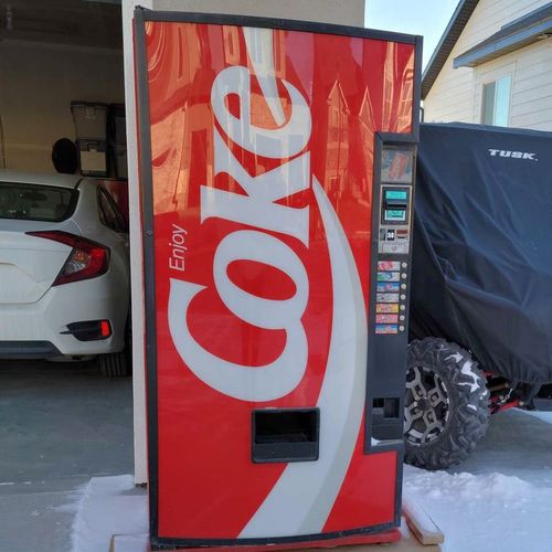 Eric DeKarver is selling his Coca-Cola vending machine on order of the city of Saratoga Springs. Ut...