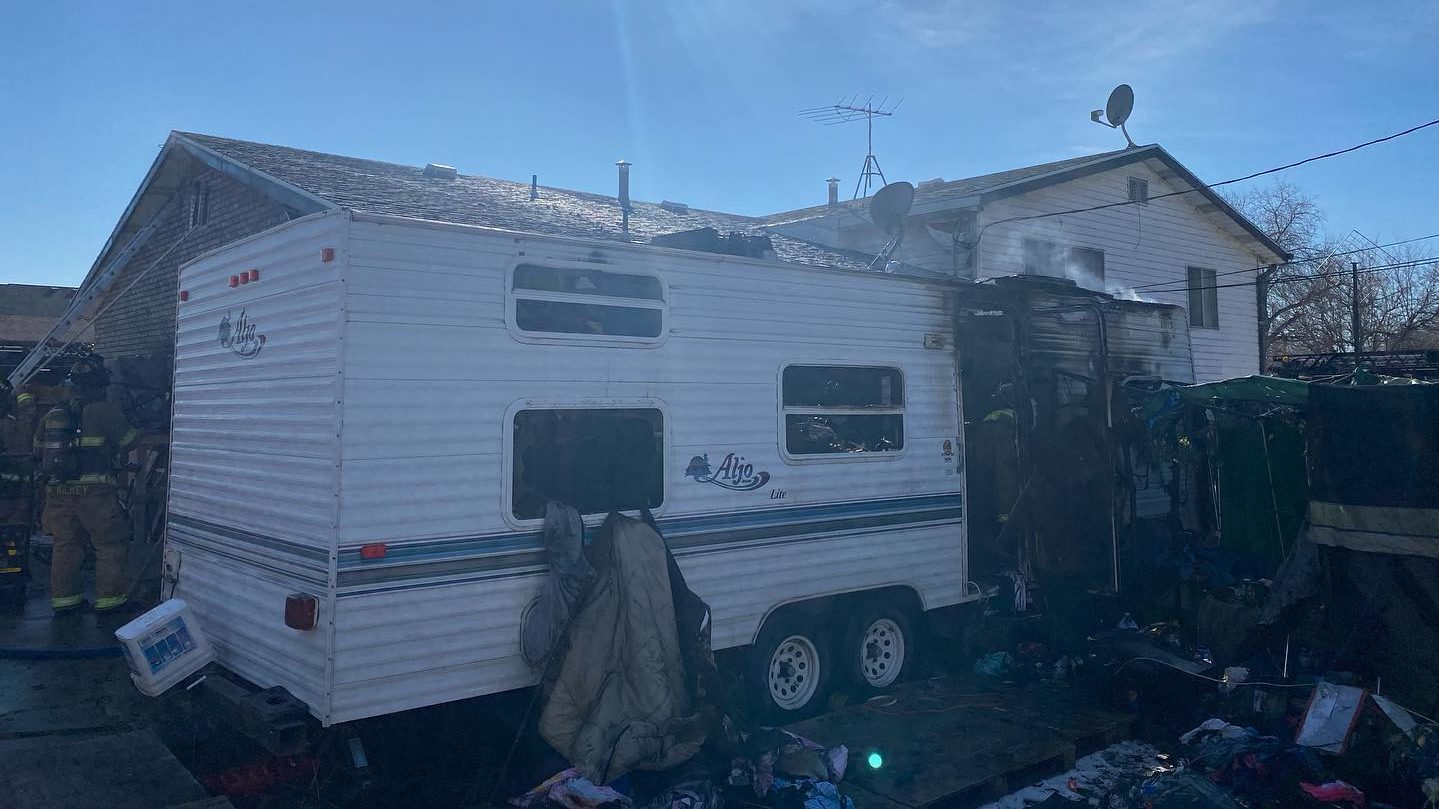 The Provo Fire Department responded to a camp trailer fire Tuesday afternoon.
Photo credit: Provo F...
