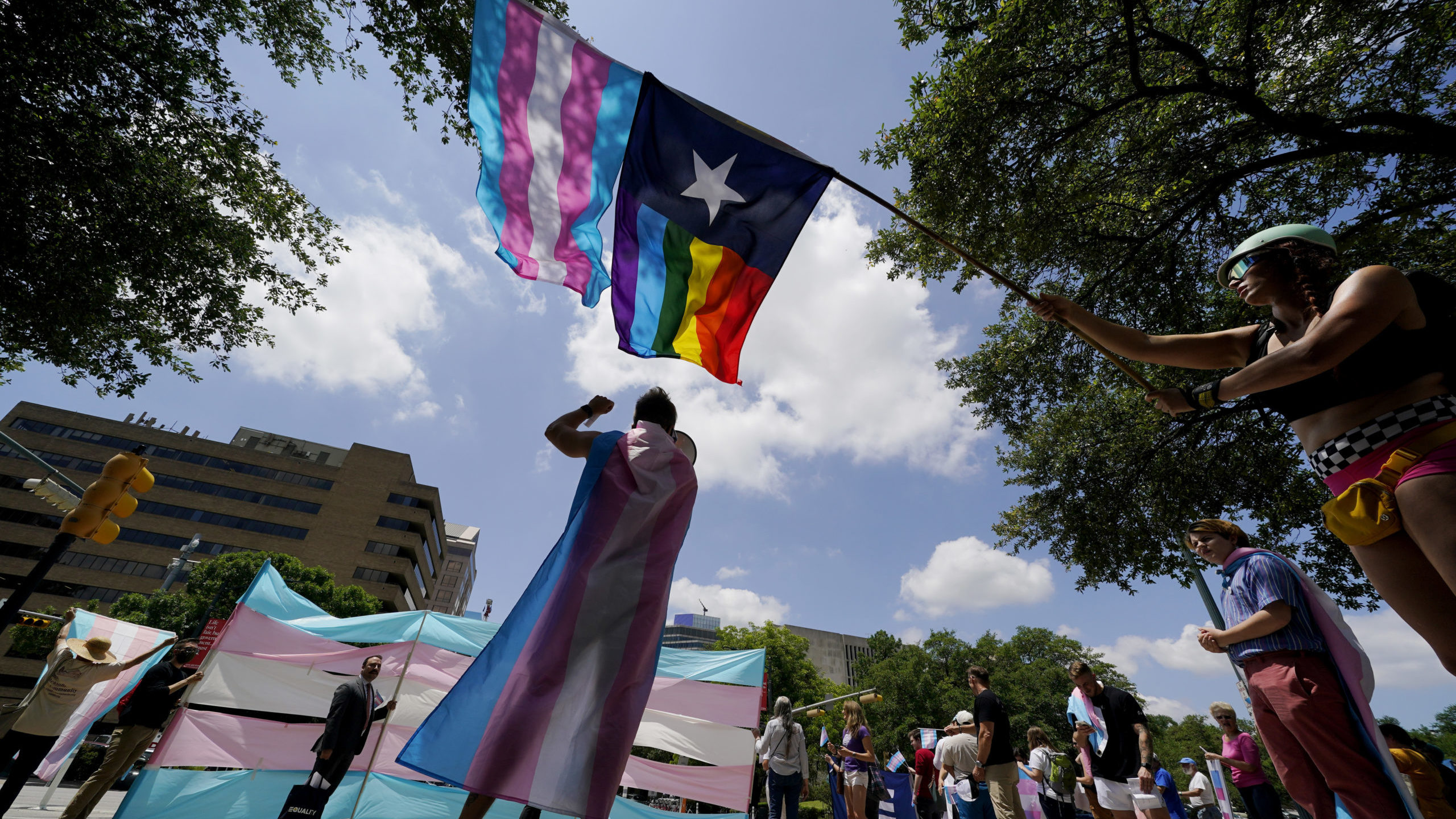 Texas trans youth judge bans...