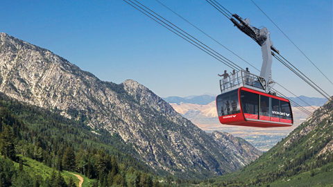 tram Snowbird Utah...