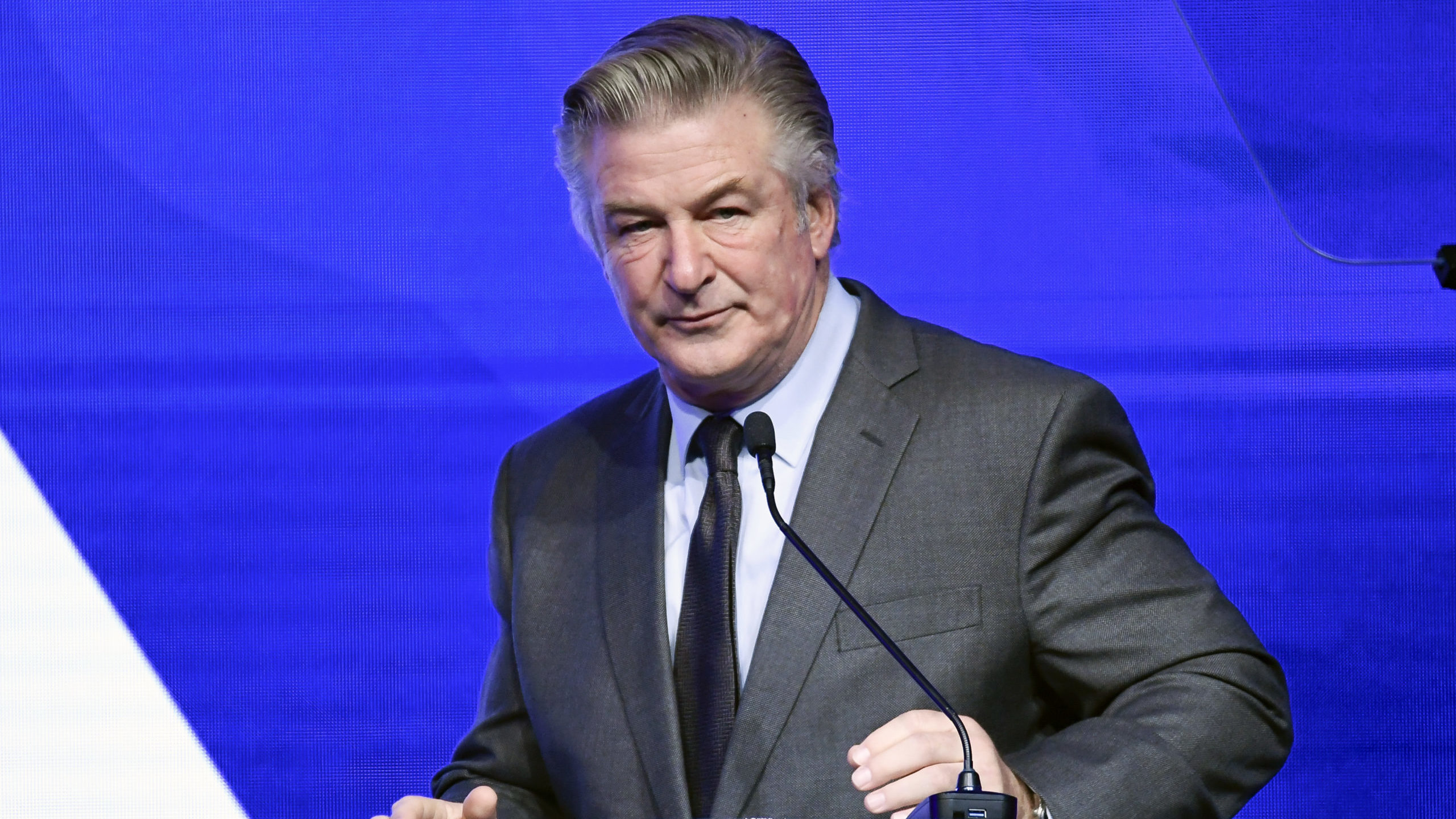 FILE - Alec Baldwin performs emcees the Robert F. Kennedy Human Rights Ripple of Hope Award Gala at...