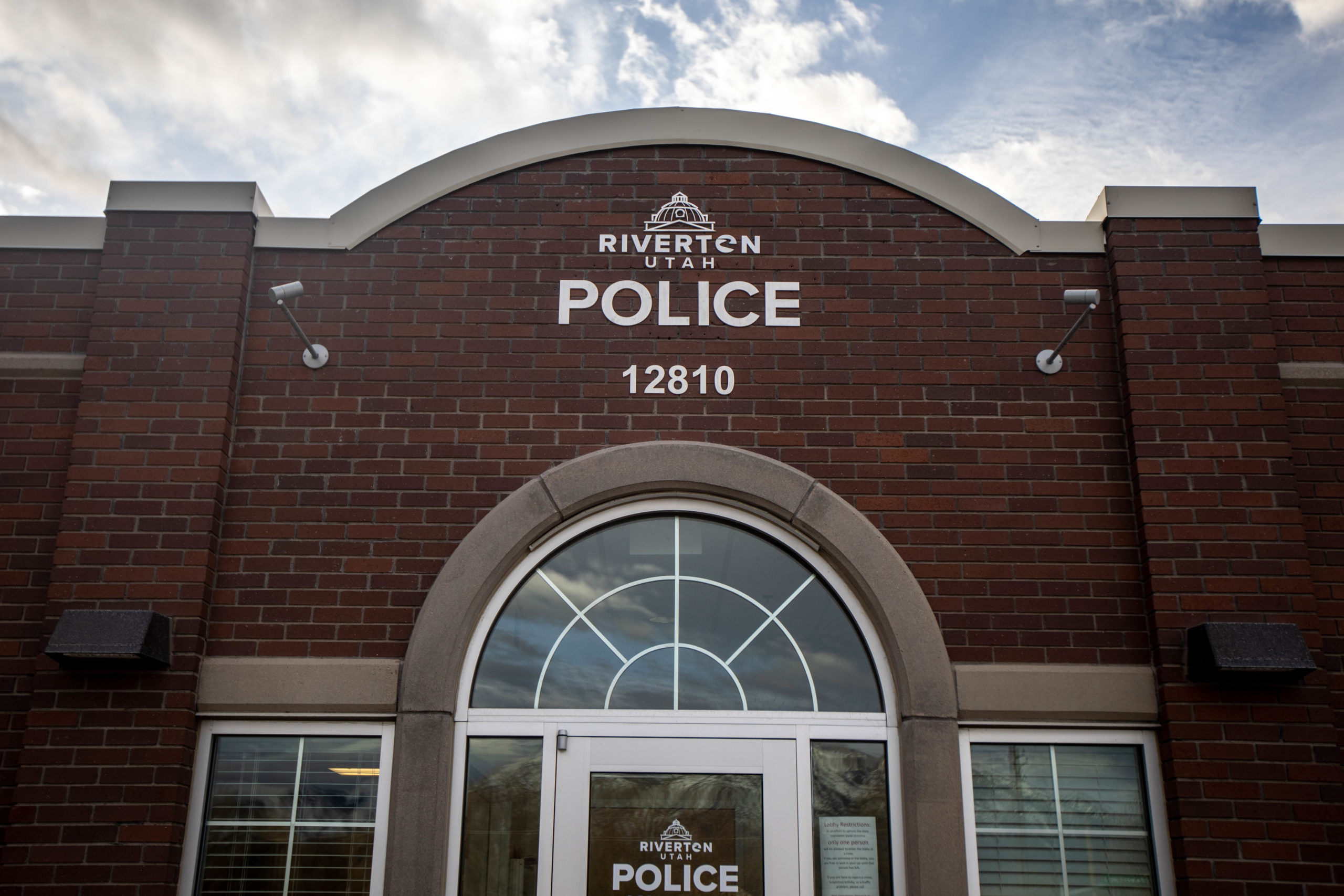 The Riverton Police Department in Riverton is pictured on Thursday Feb. 11, 2021. (Annie Barker/Des...