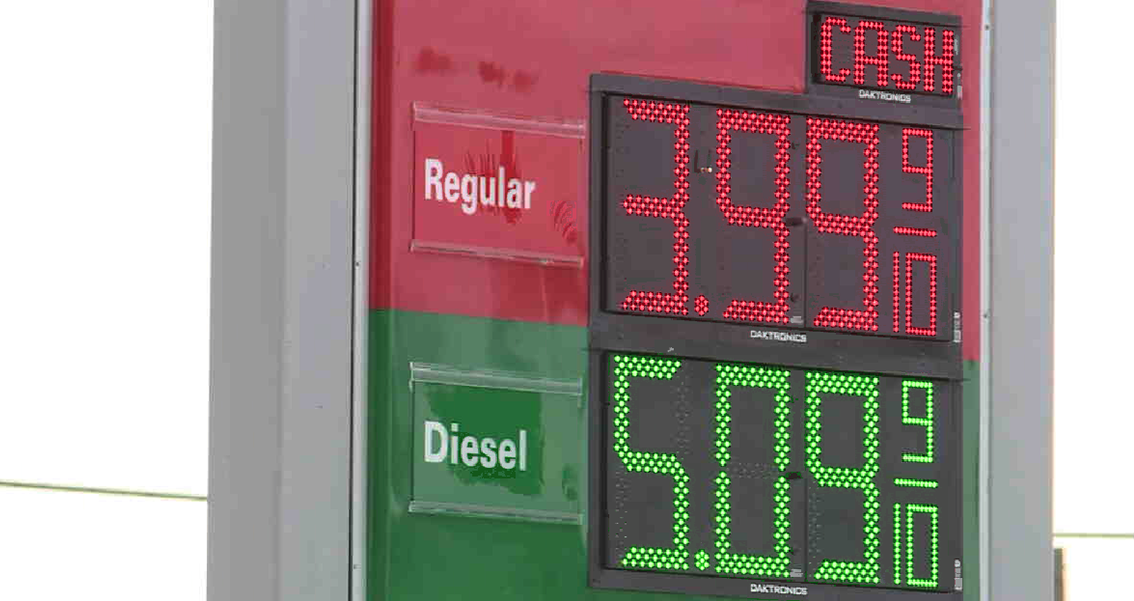Relatively cheap gas can be found in Pleasant Grove and Ogden...