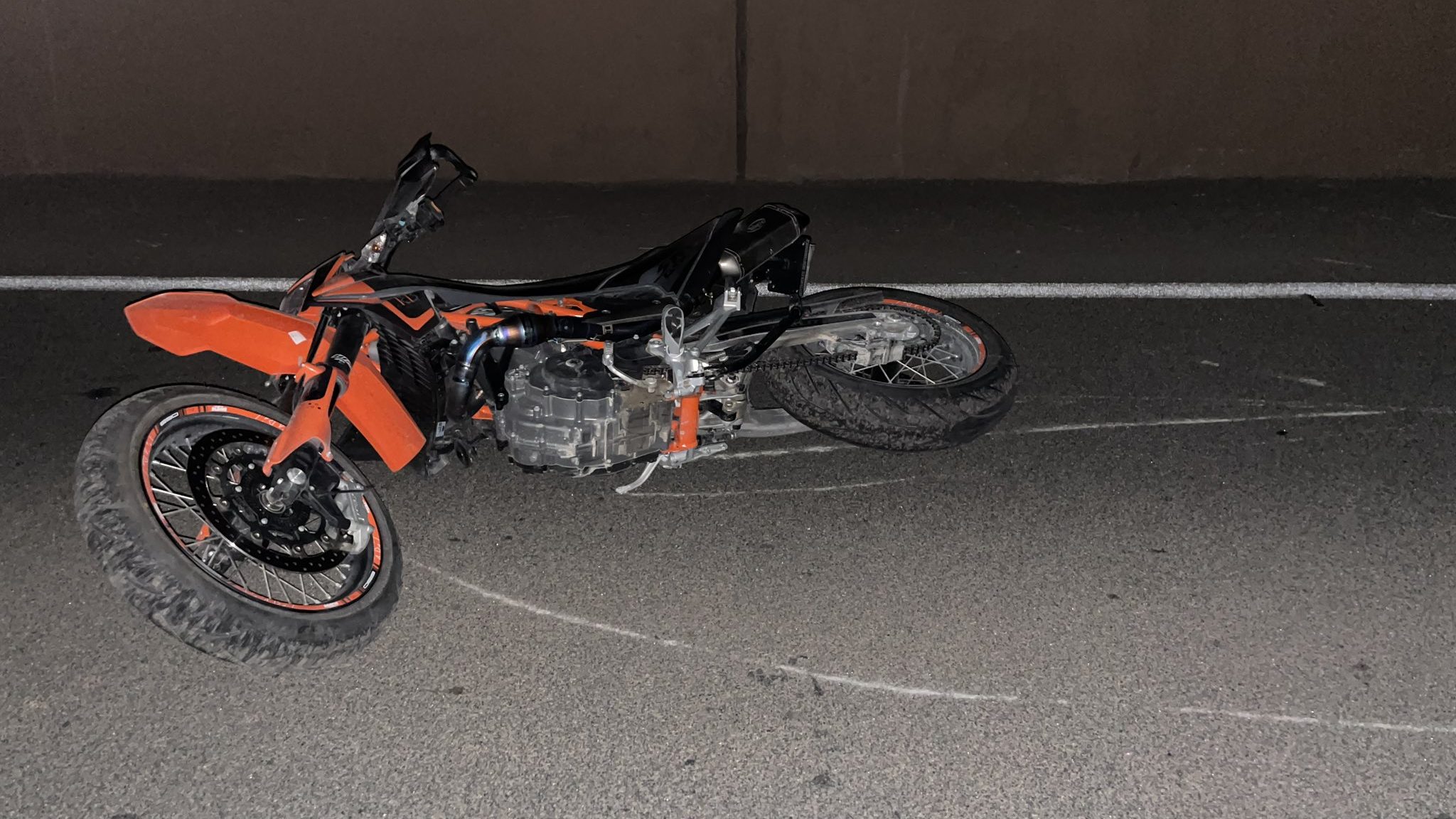 A 24-year-old man died Monday night following a motorcycle crash in Vineyard.
Photo credit: Utah Co...