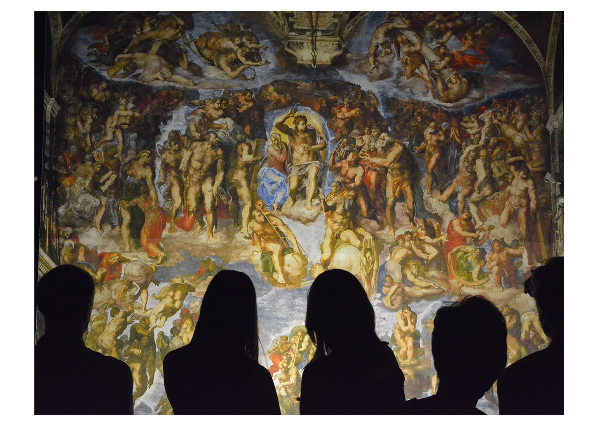 Sistine chapel exhibition...