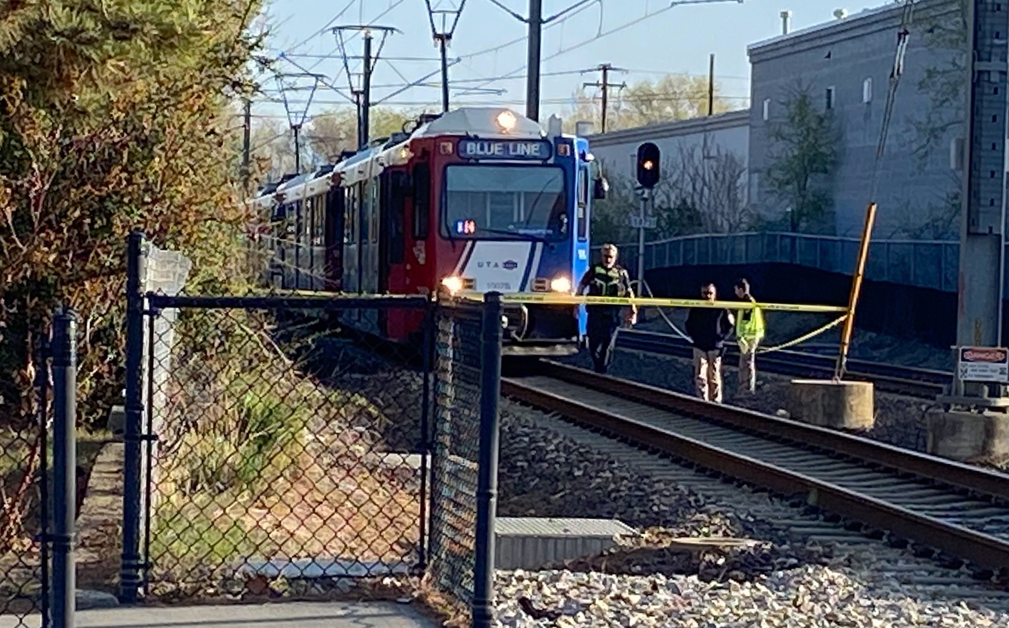 A child was hit at a Sandy Trax station because they did not see a southbound training coming after...