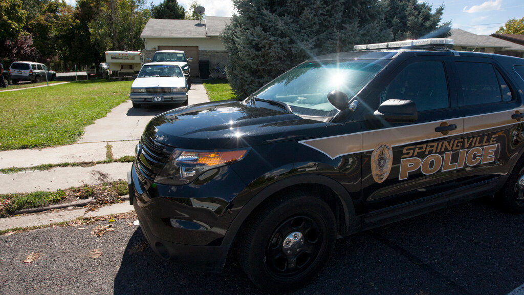 Image of a Springville police vehicle...