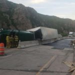 Closure of EB I-84 extended after semi rollover, crash