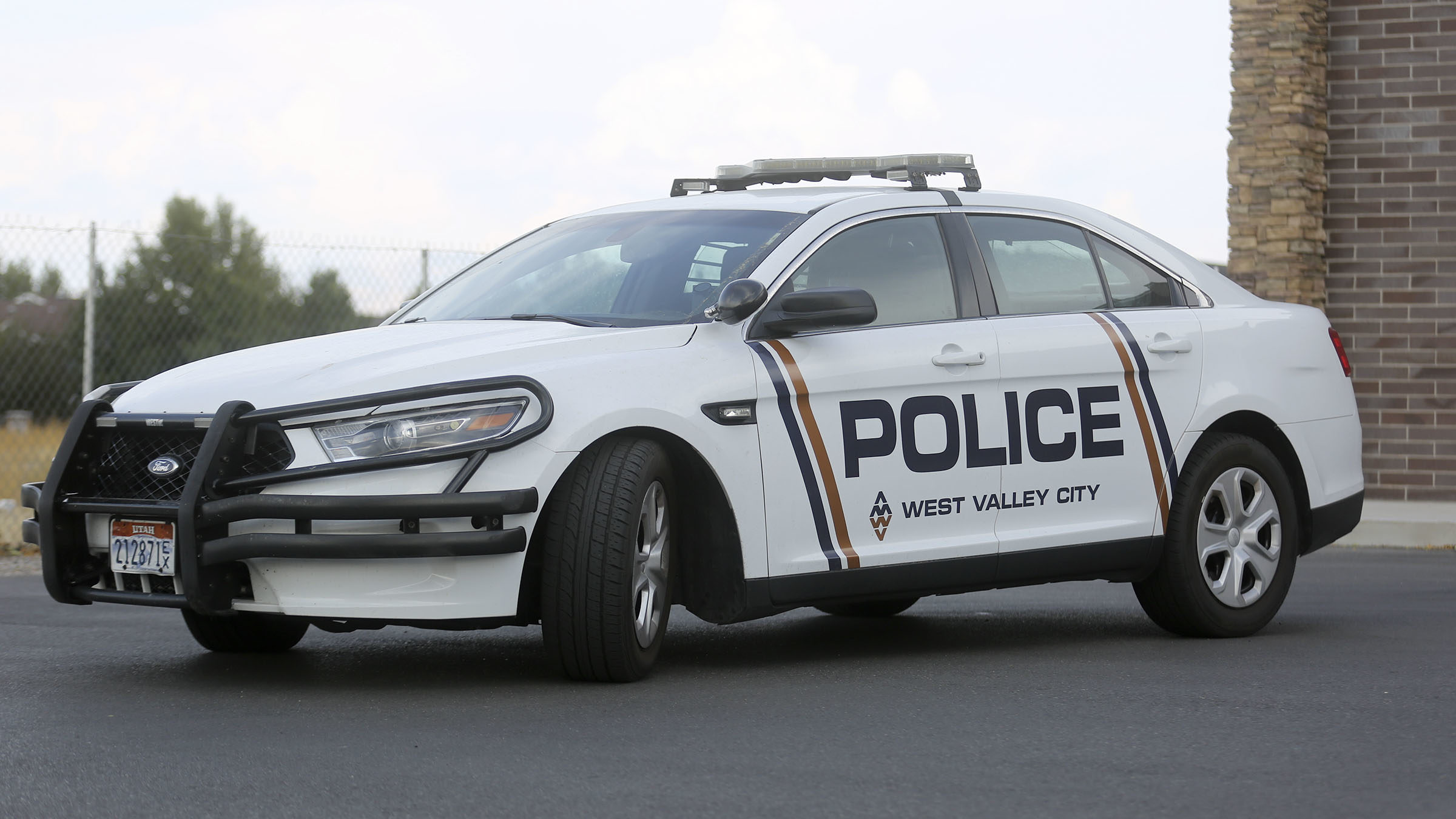 A west valley police car is pictured. Police just made an arrest in the recent hit and run...