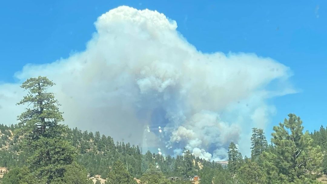 Emergency personnel recommended those living in the Bryce Woodland Estates to evacuate Tuesday due ...