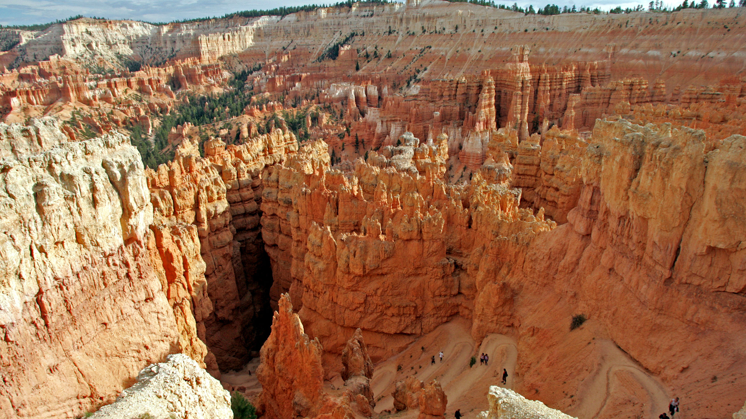 Bryce Canyon rock formations are pictured. Portions of central and southern Utah, including popular...