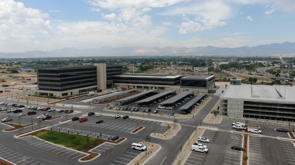 Zions Bank corporation's new tech campus...