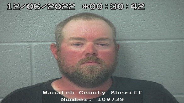 Michael Asman is pictured, he is the suspect in a Heber murder...