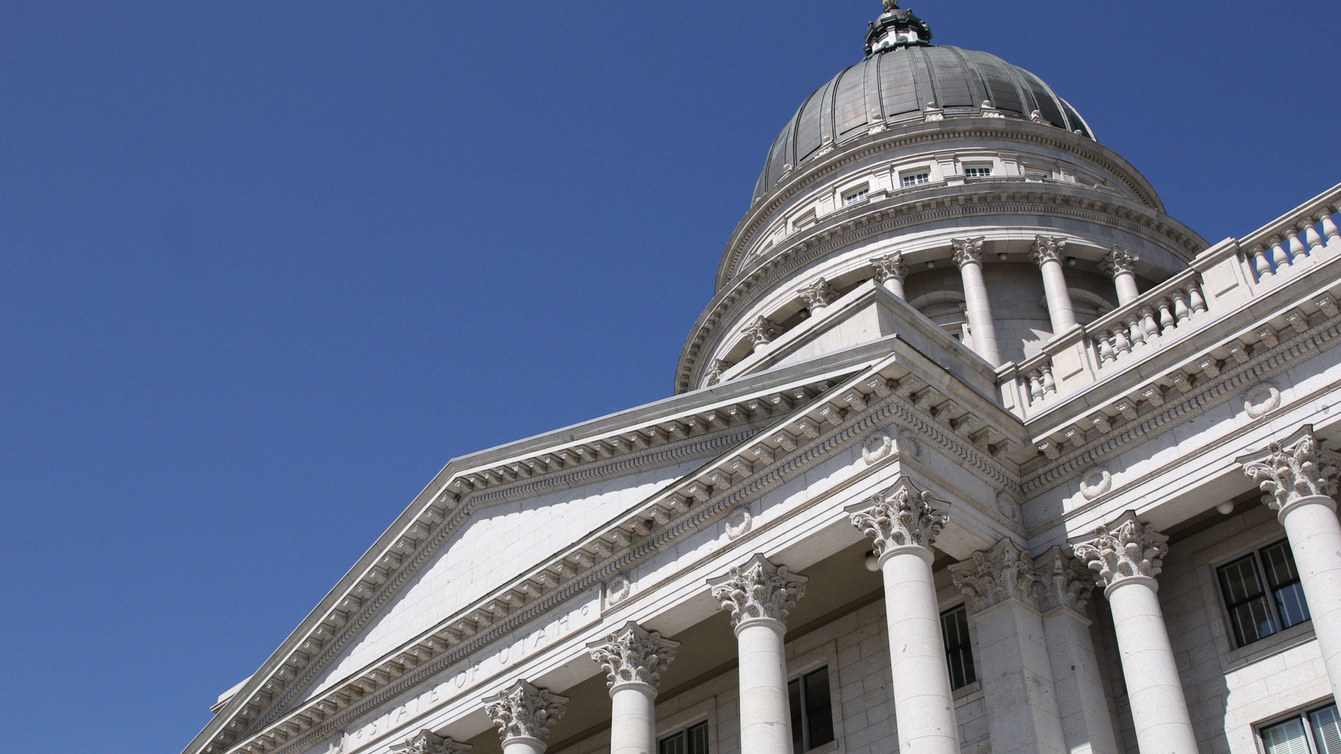 the state capitol is pictured, the utah supreme court is seeking more information about a redistric...